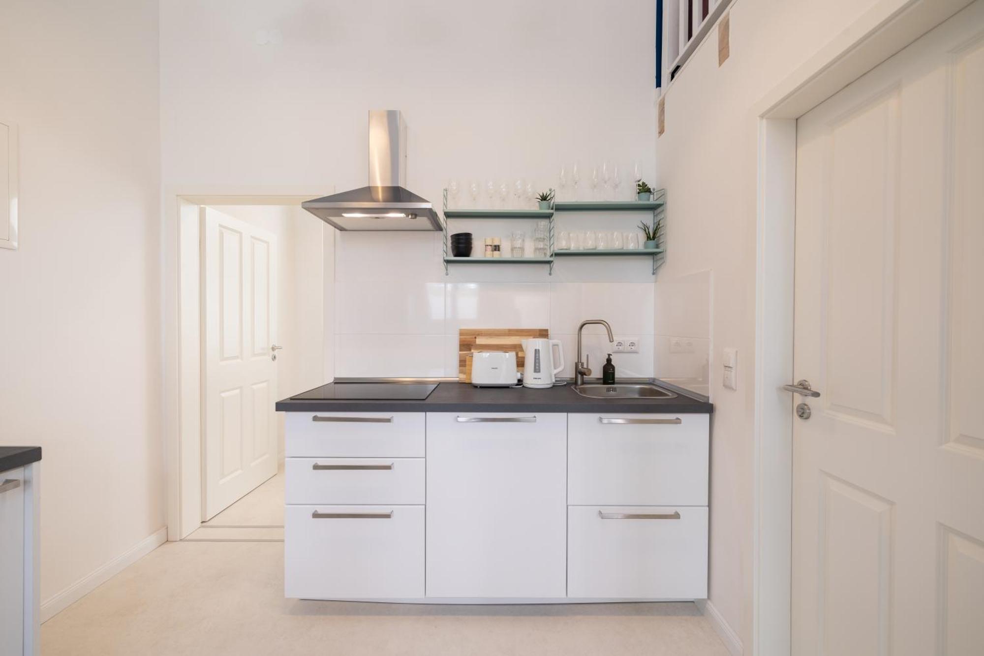 Great 2-Room Loft With 2 Bathrooms And 2 Kitchen Berlín Exterior foto